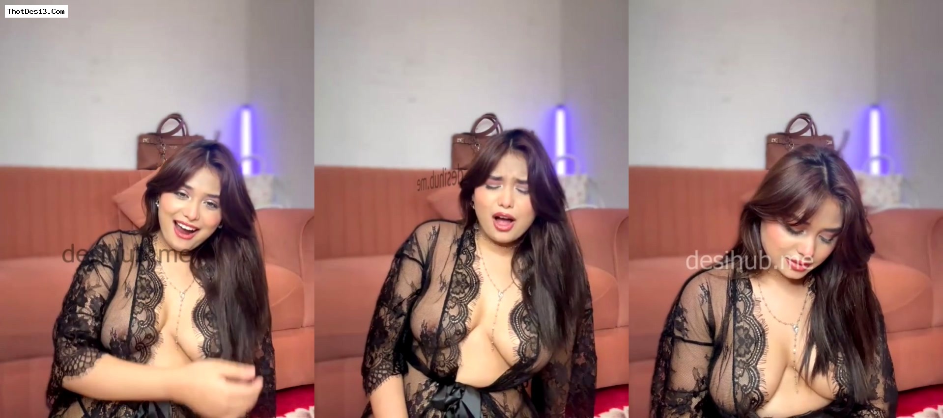 Demanding Stripchat Babe Evequinn with See-Through Boobs Teases Juicy Ass While Vibrating Her Wet Pussy